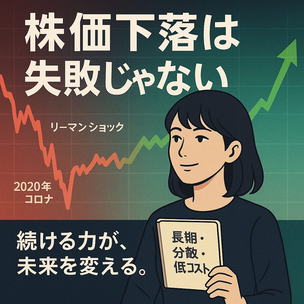 株価下落は失敗ではない
