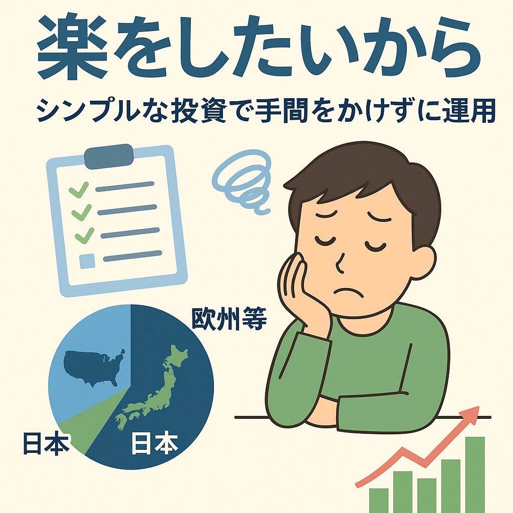 楽をしたいから