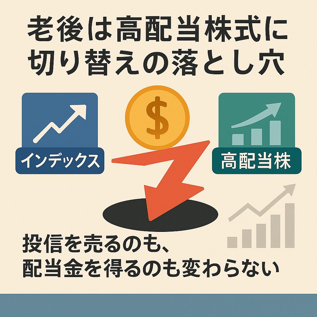 老後は高配当株式に切り替えの落とし穴