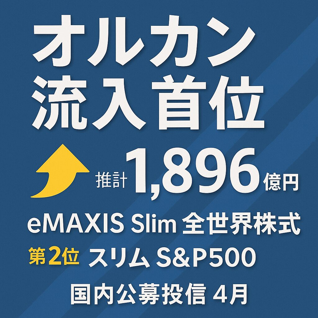 オルカン流入首位