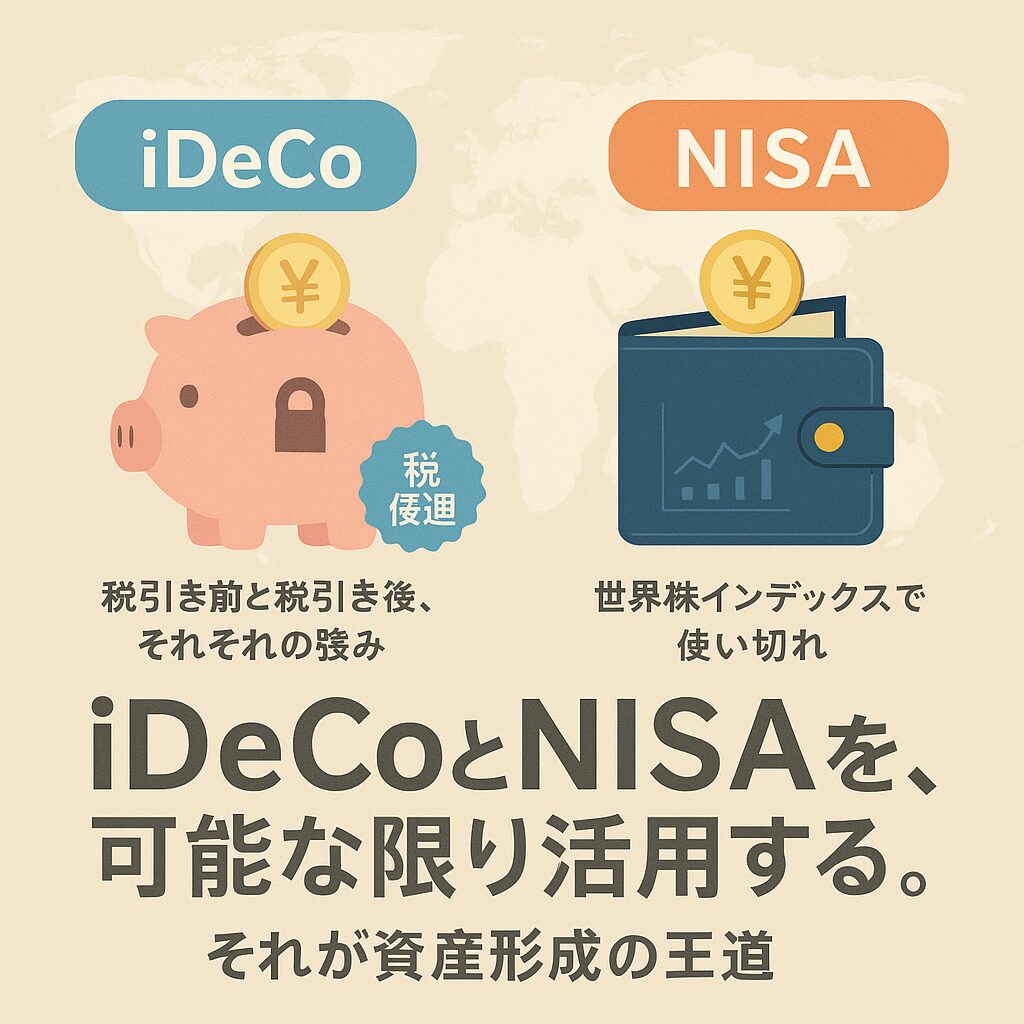 iDeCoとNISAを活用