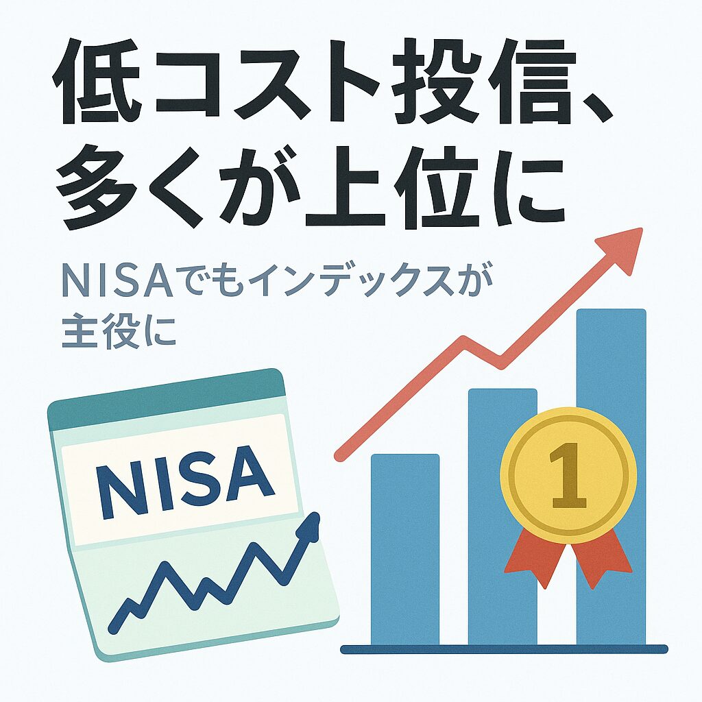 低コスト投信多くが上位に