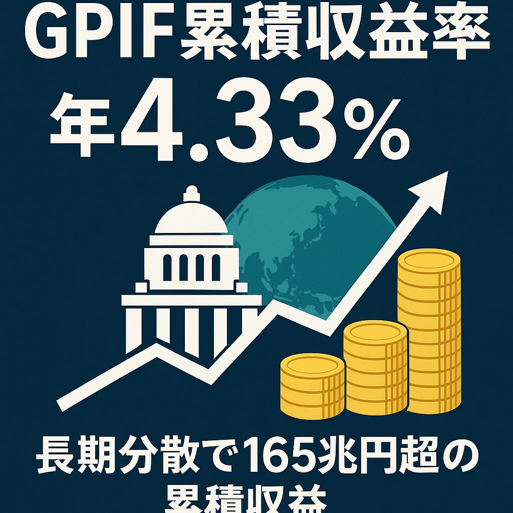 GPIF累積収益率年4.33％