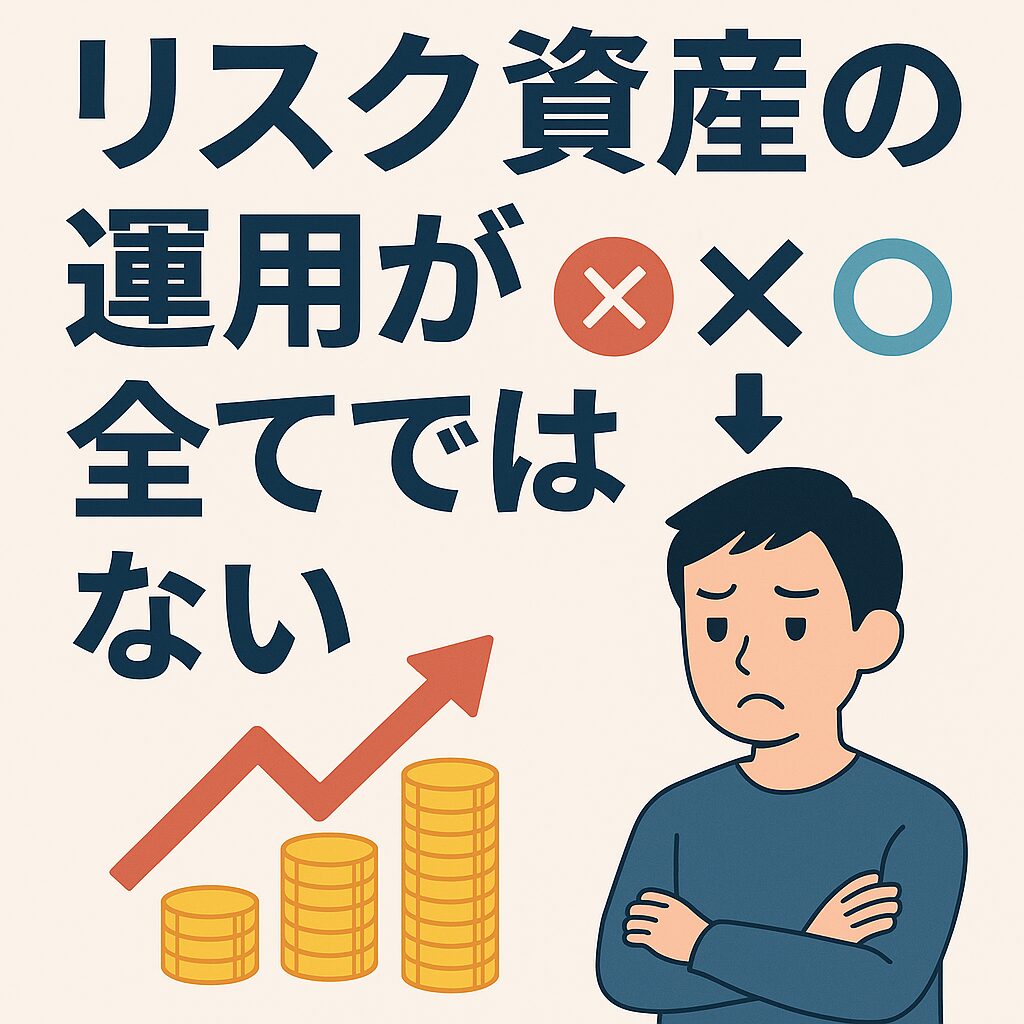 リスク資産の運用が全てではない