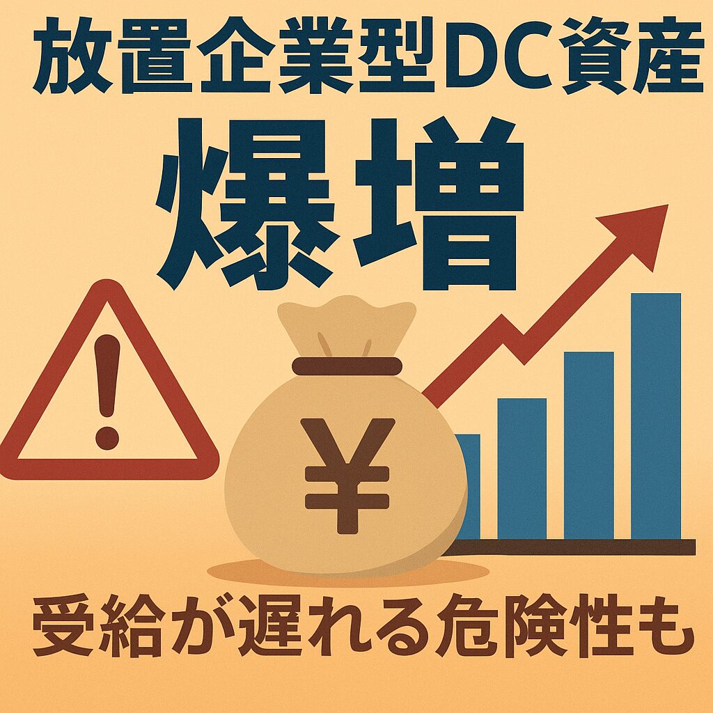 放置企業型DC資産爆増