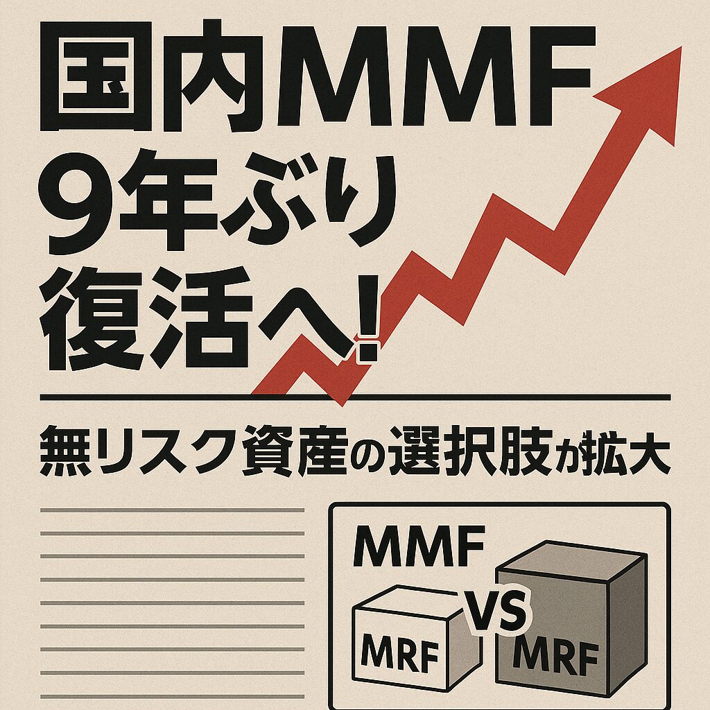 国内MMF９年ぶり復活へ