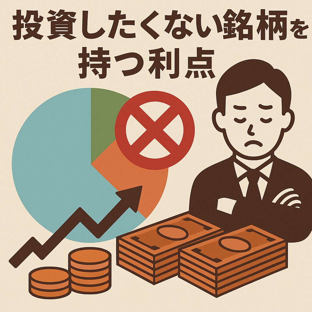 投資したくない銘柄を持つ利点