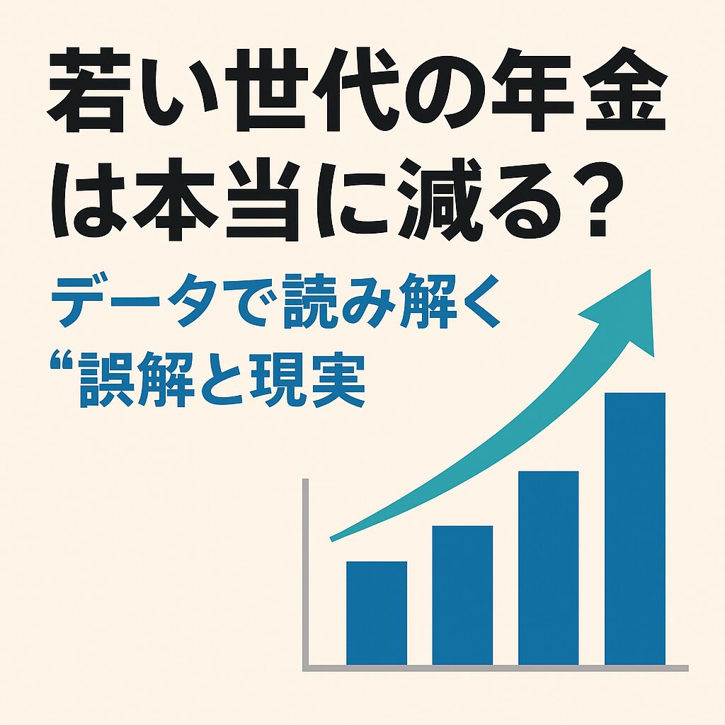 若い世代ほど年金増加