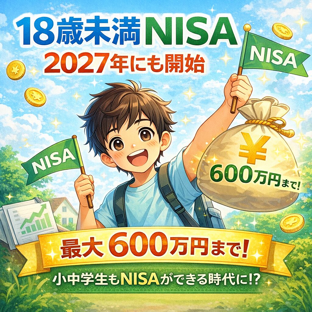 18歳未満NISA,2027年にも開始