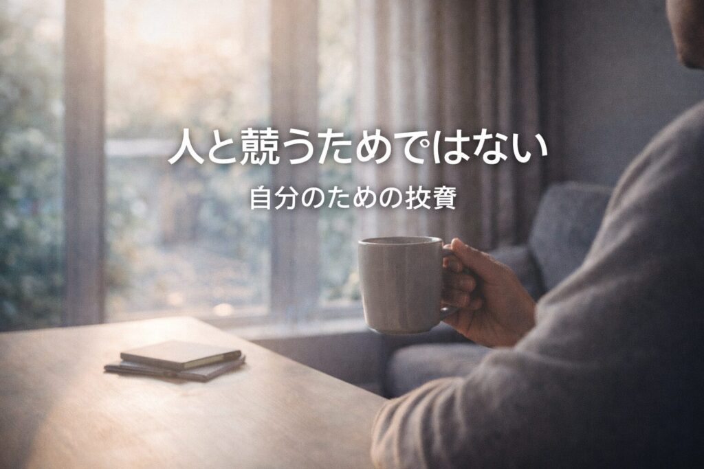 人と競うためではない