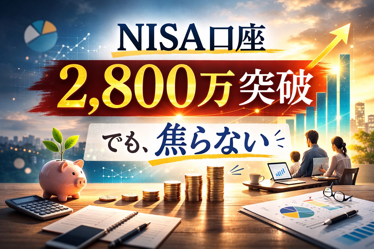 NISA口座2,800万口座突破
