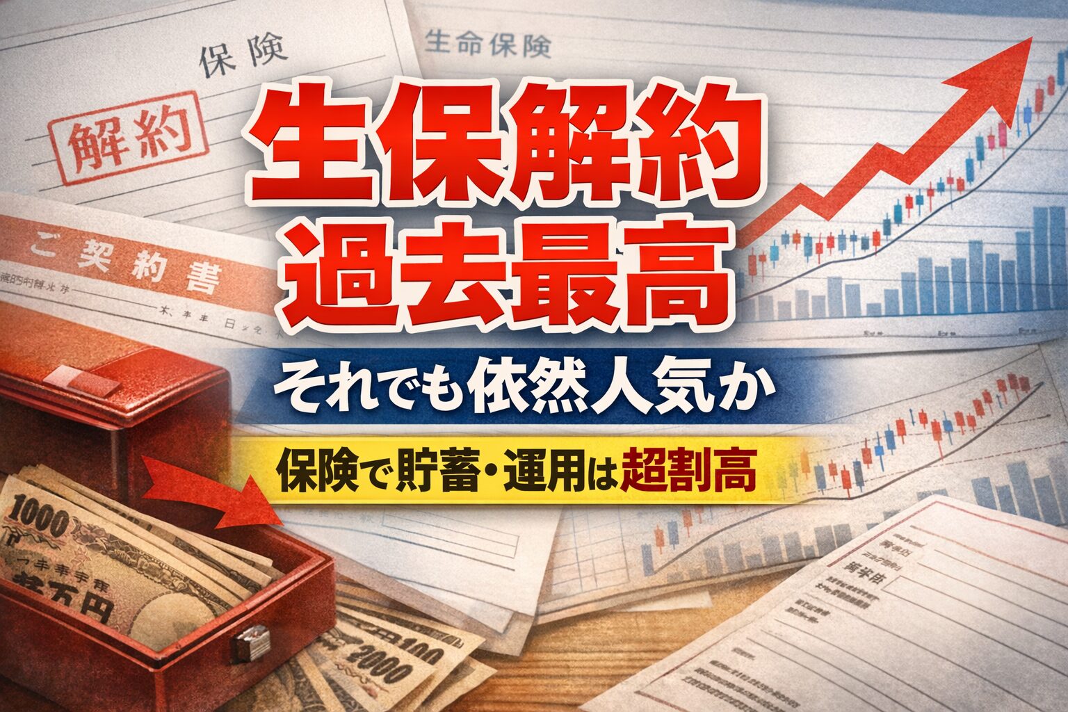 生保解約過去最高