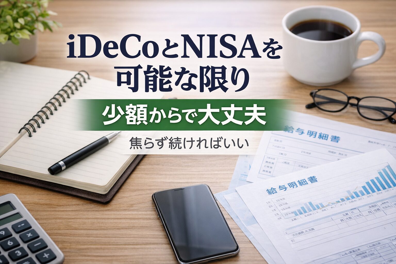 iDeCoとNISAを可能な限り