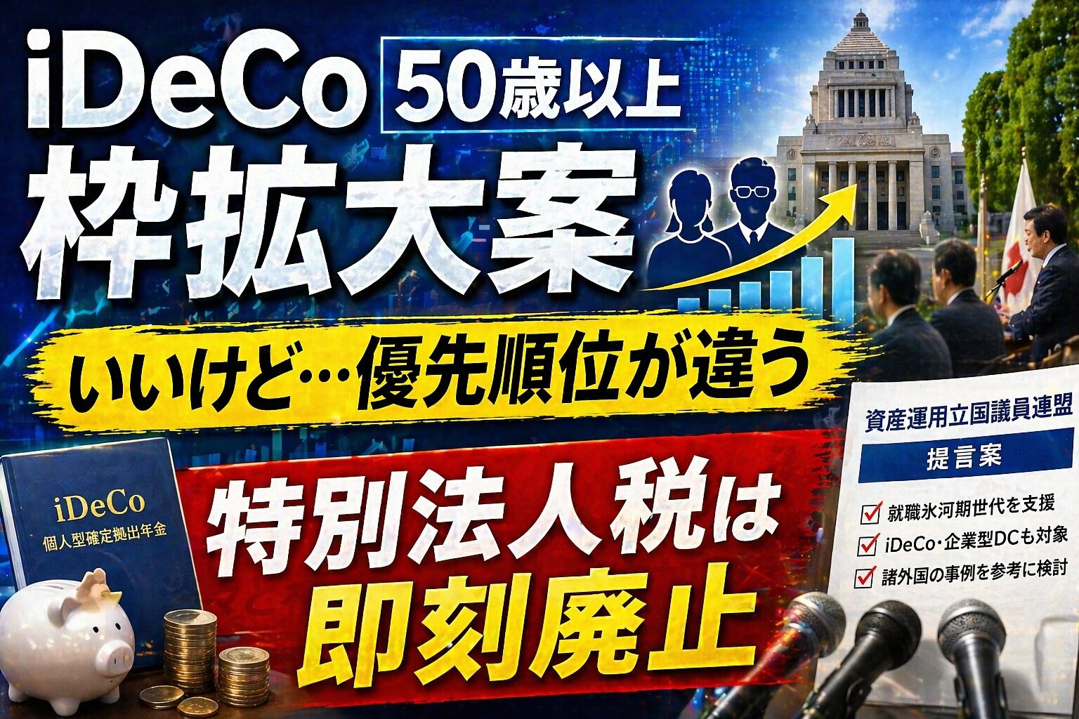 iDeCo枠拡大案