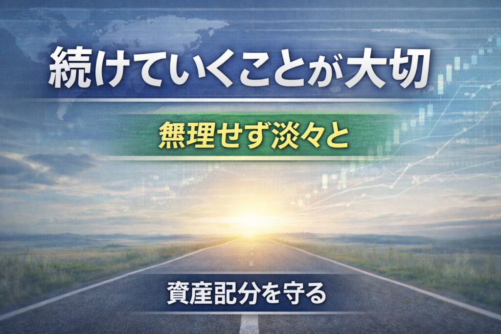 続けていくことが大切