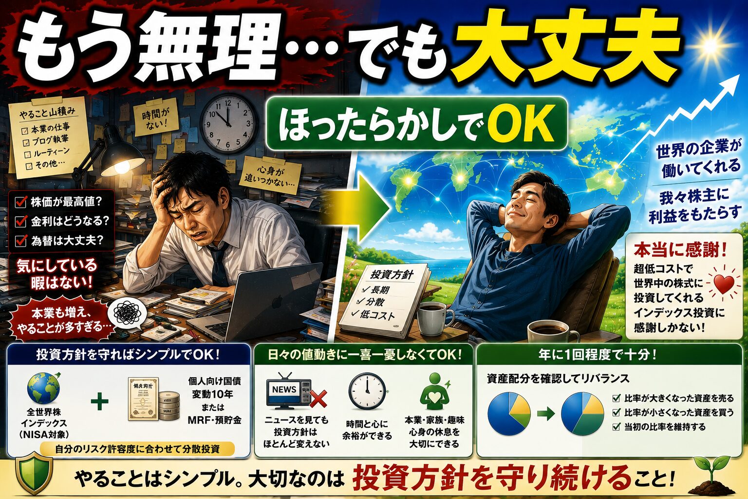 もう無理…でも大丈夫