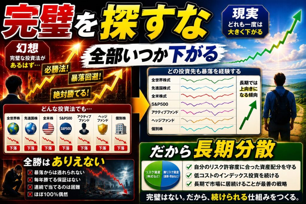 完璧な投資法はない