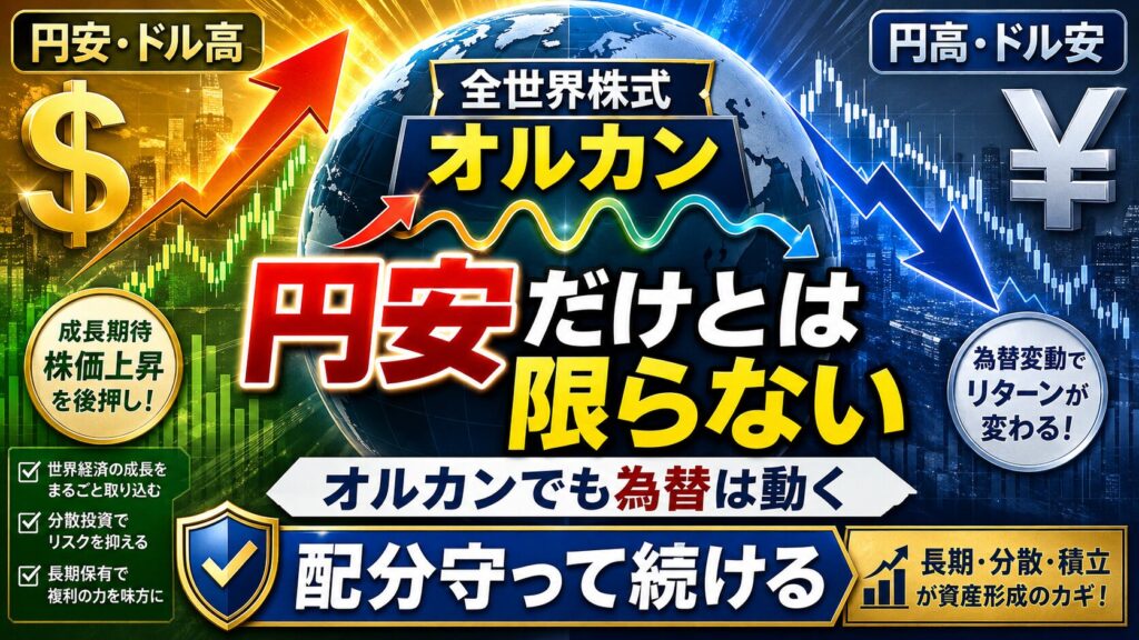オルカンと円安・円高