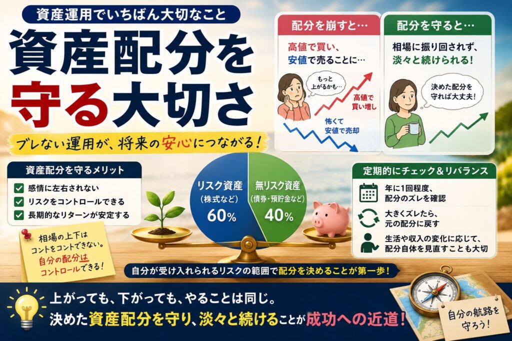 資産配分を守る大切さ