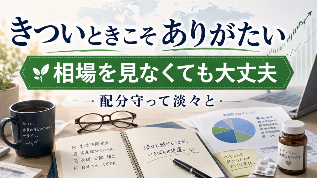 きついときこそありがたい