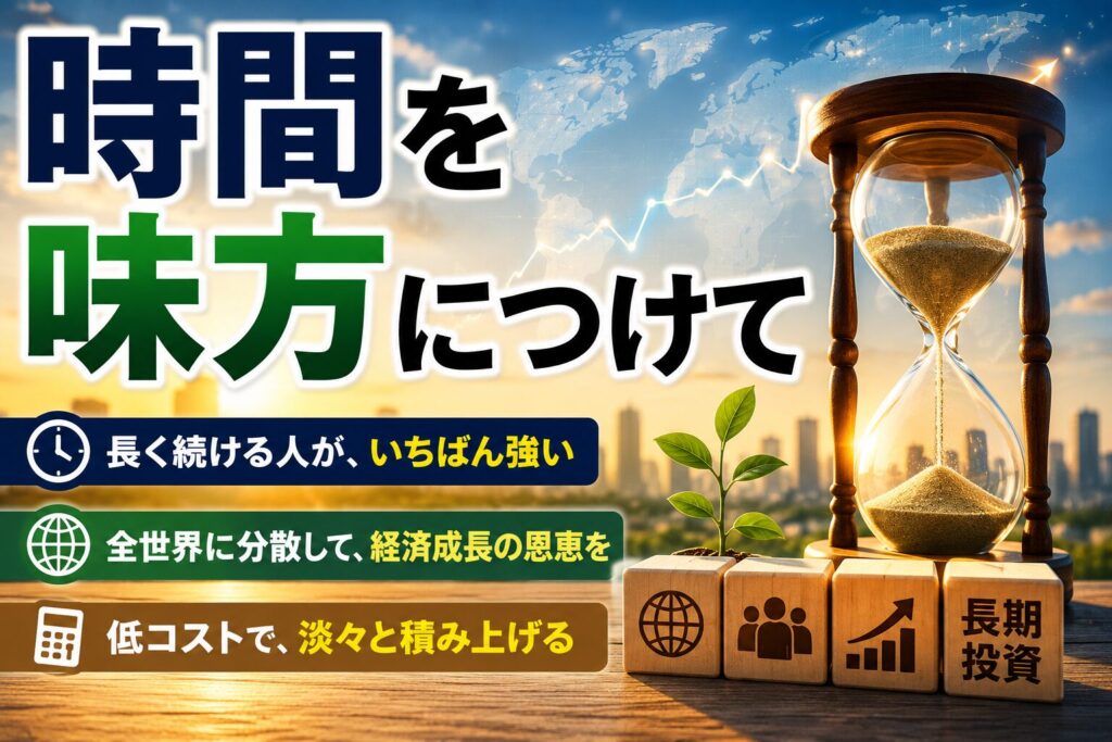 時間を味方につけて