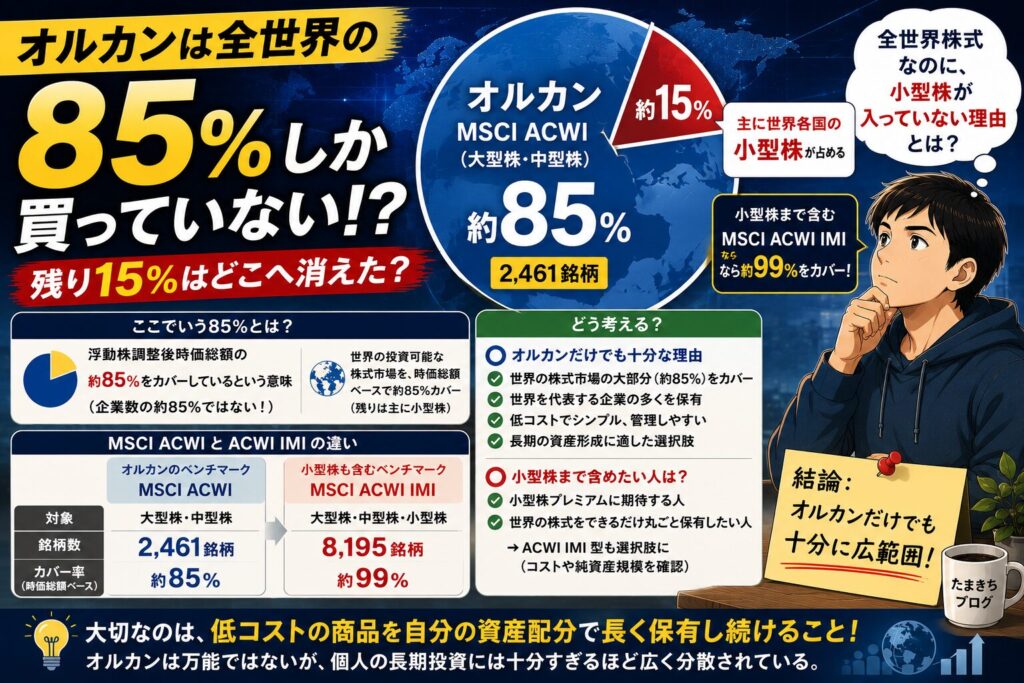 オルカン85％