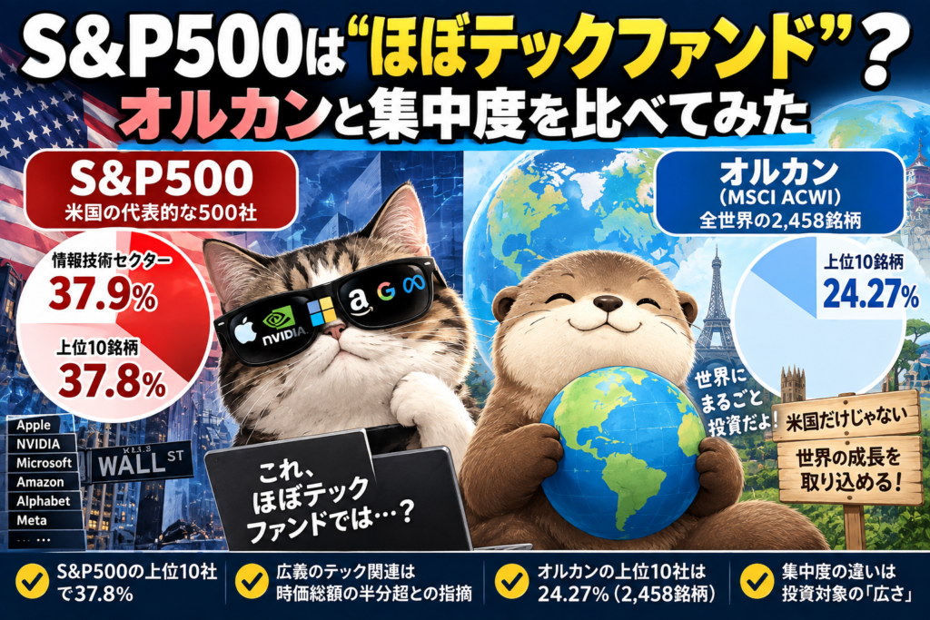 オルカン&S&P500