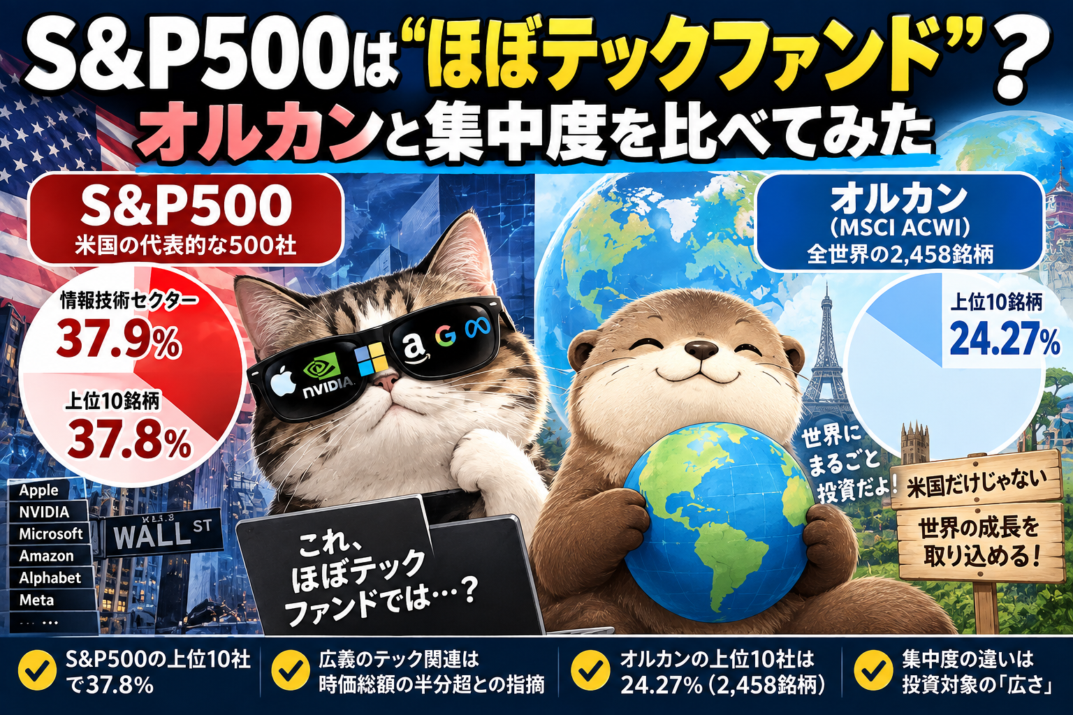 オルカン＆S&P500