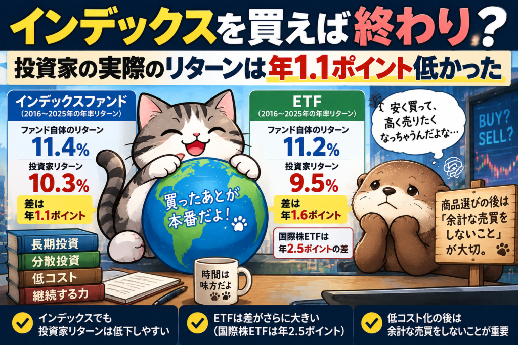 インデックスを買えば終わり
