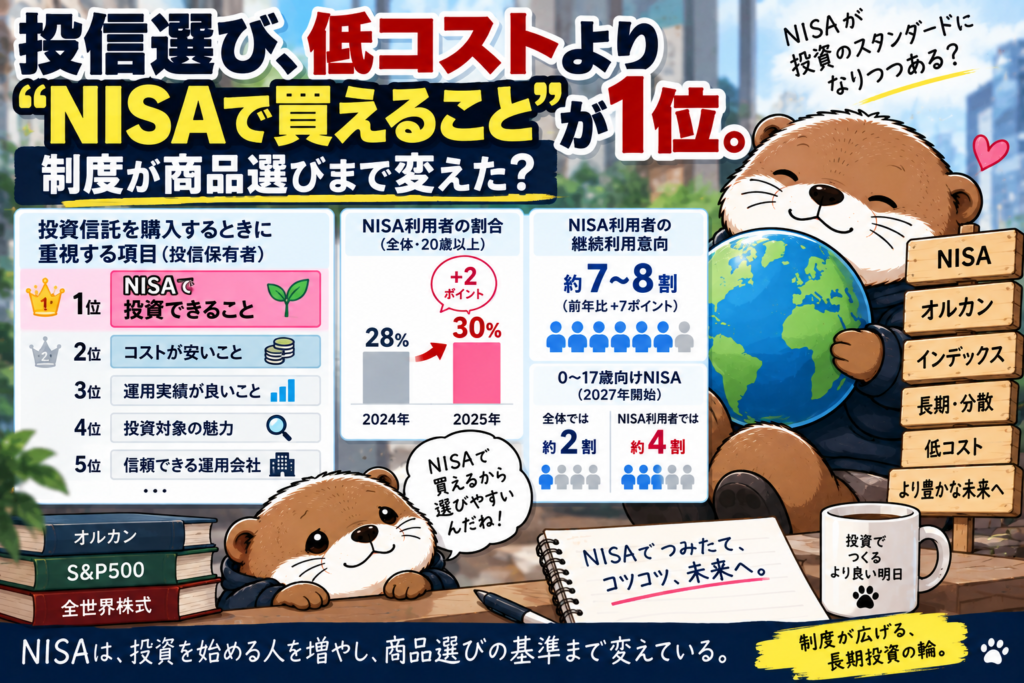 NISAで買えること