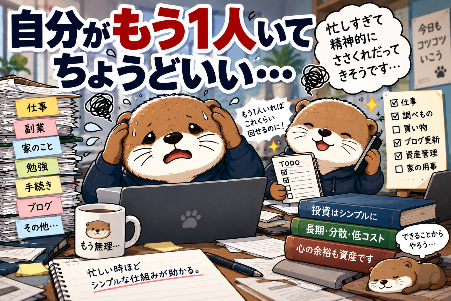 もう一人ほしい