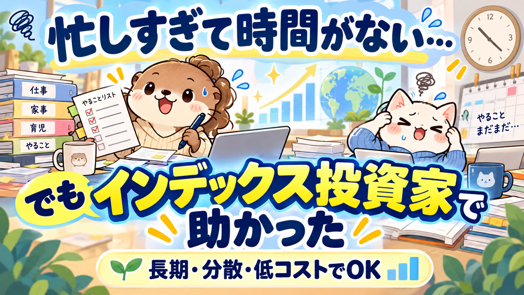 忙しくても