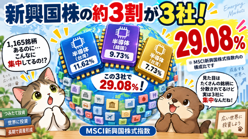 新興国株式集中