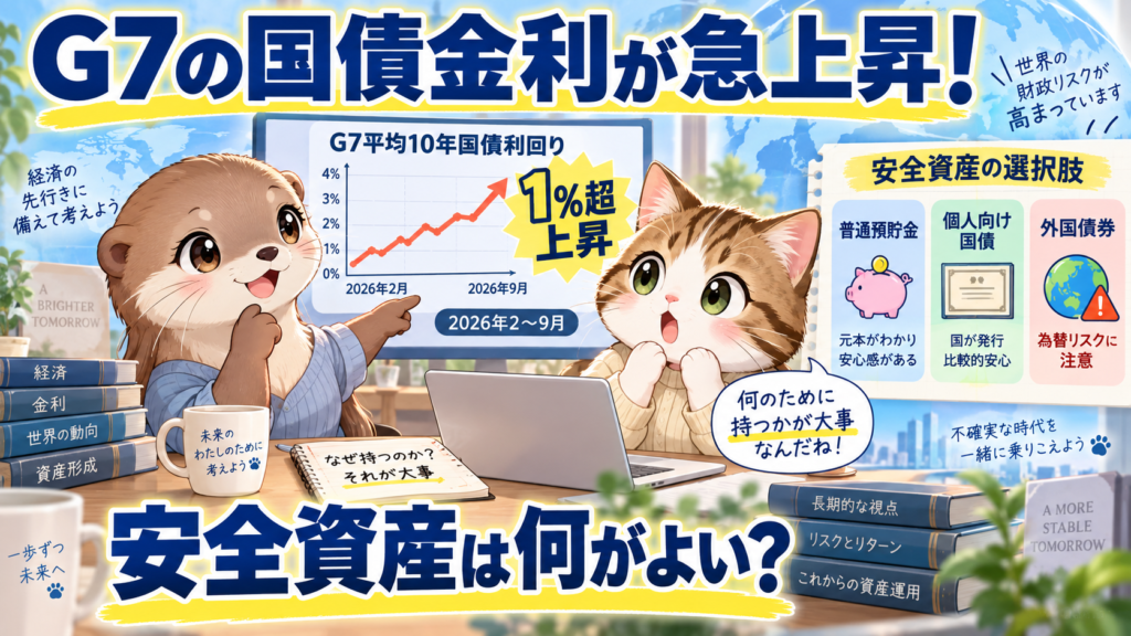 G7国債金利急上昇